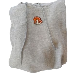 Gray Mushroom Hoodie